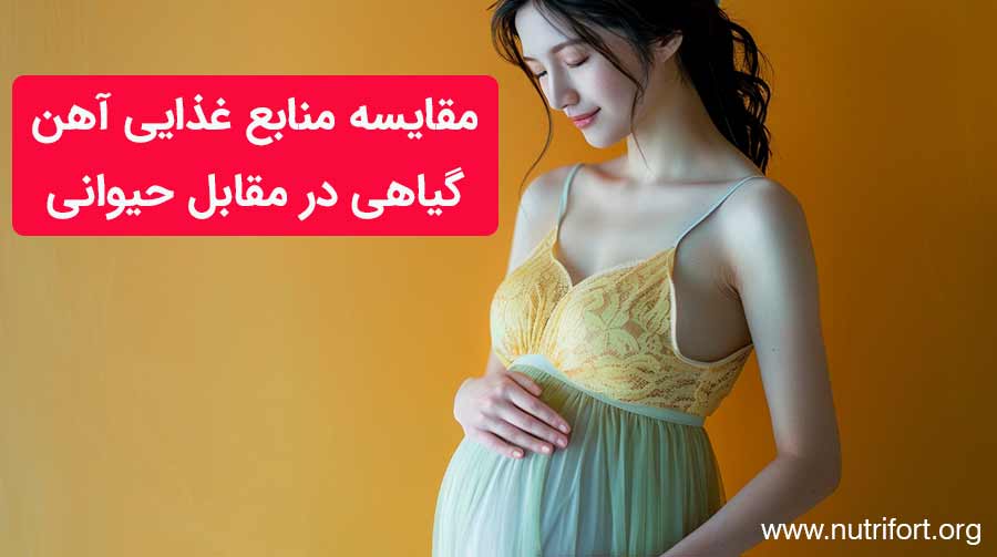 مقایسه منابع غذایی آهن گیاهی در مقابل حیوانی